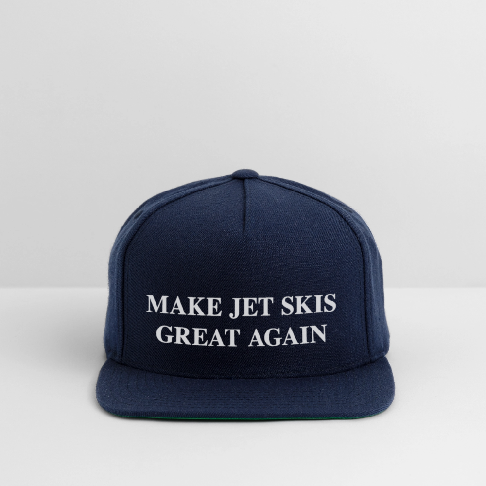 MJSGA Pro Rider Snapback Baseball Cap - navy