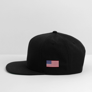 MJSGA Pro Rider Snapback Baseball Cap - black