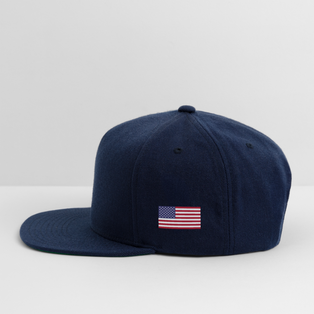 MJSGA Pro Rider Snapback Baseball Cap - navy