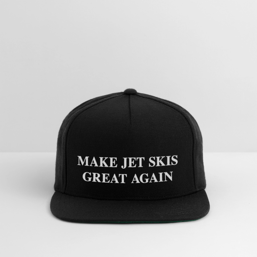 MJSGA Pro Rider Snapback Baseball Cap - black