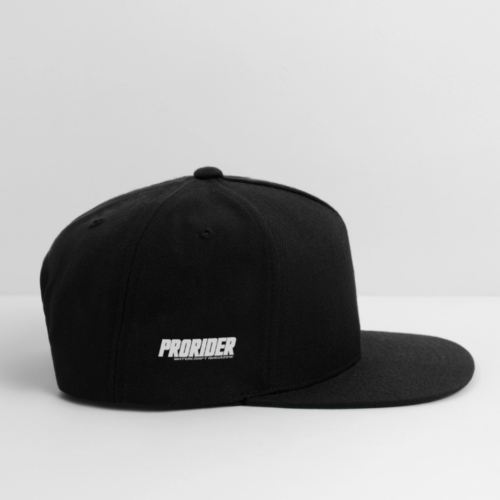 MJSGA Pro Rider Snapback Baseball Cap - black