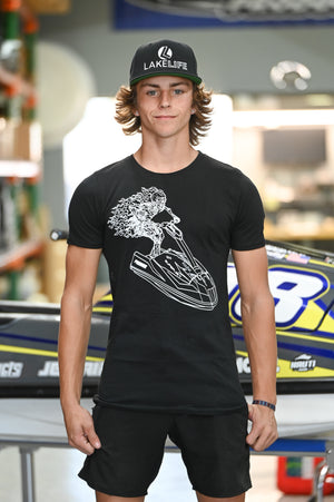 Pro Rider Skeleton Stand-up Signature Series Men's Premium T-Shirt