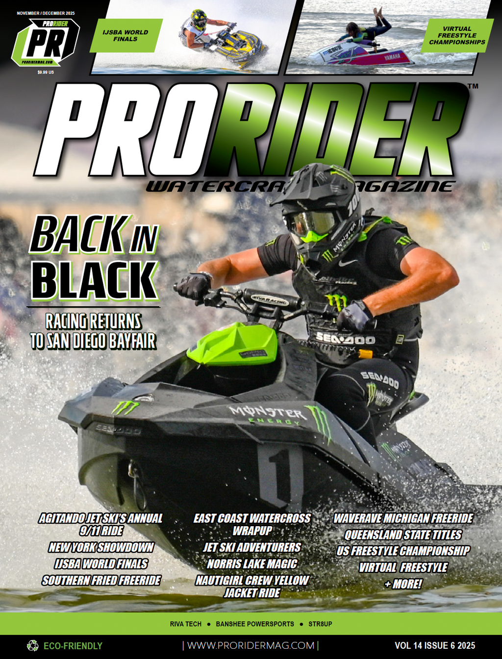 2025 November/December Issue #86 Featuring Pro Rider Justin Black!