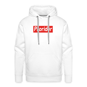 Pro Rider "Supreme" Men’s Premium Hoodie - white