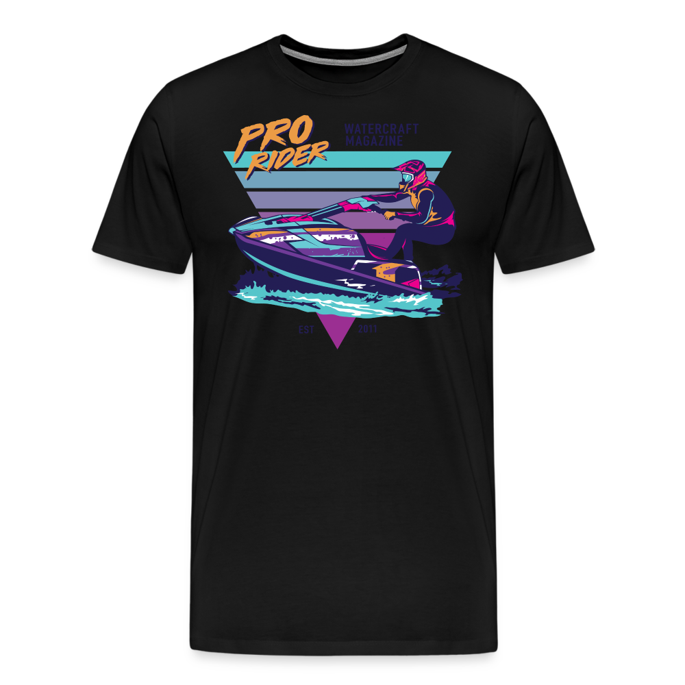 Neon Racer Men's Premium T-Shirt - black