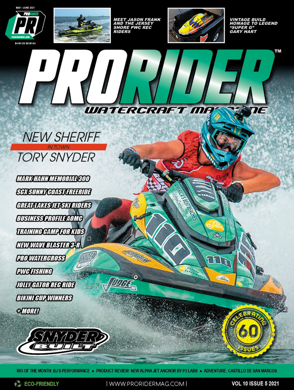 Pro Rider Watercraft Magazine May/June 2021 60th Issue