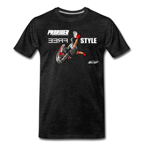 Michael Ratti Signature Pro Freestyle Men's Premium T-Shirt - charcoal gray