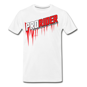Pro Rider Sharp Premium T-Shirt - white