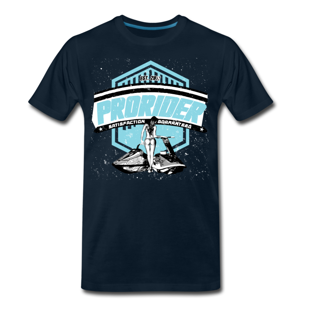 Pro Rider Satisfaction Men's Premium T-Shirt - deep navy