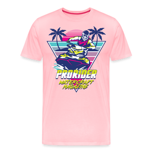 Wave Rally Men's Premium T-Shirt - pink
